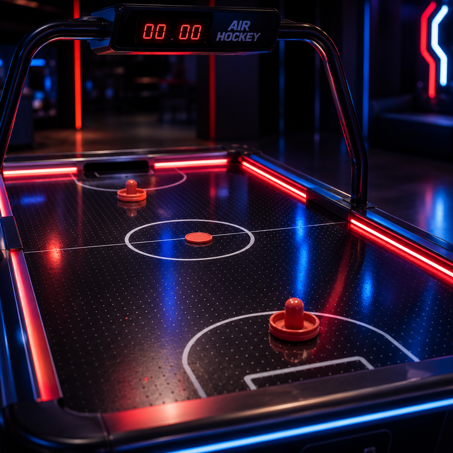 Table d'air hockey
