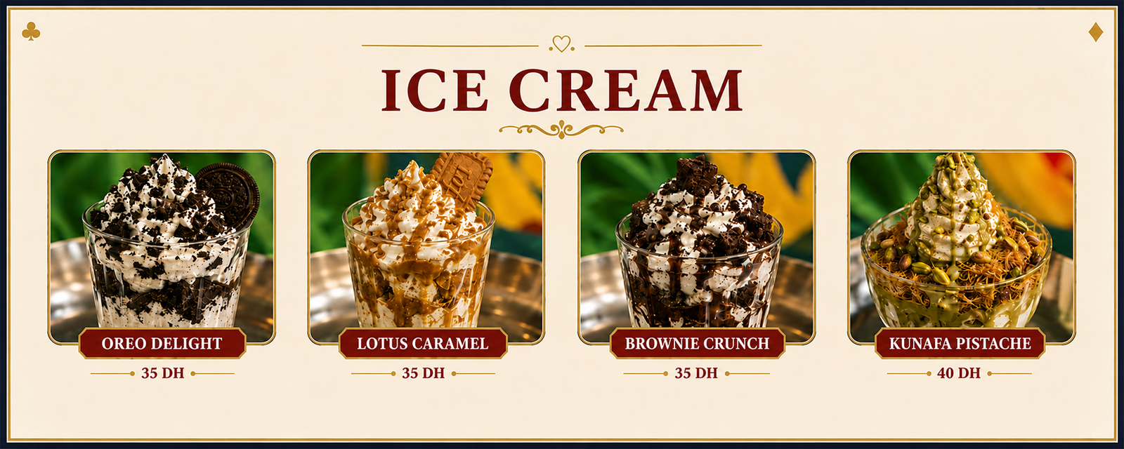 Glaces artisanales
