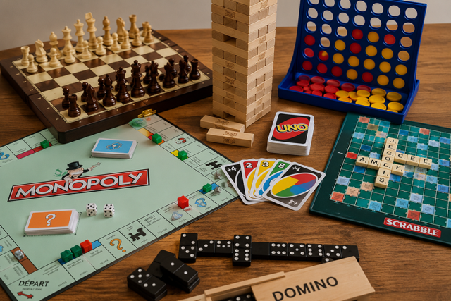 Jeux de société en groupe